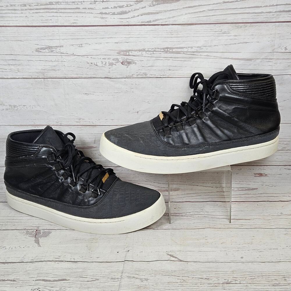 Jordan Westbrook 0 Men's 12 Black Lifestyle Mid Top Sneakers